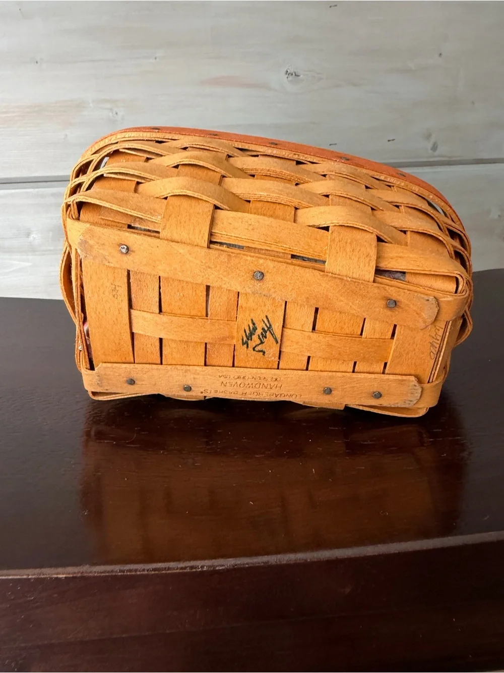 Longaberger Candy Corn Basket Halloween basket liner protector